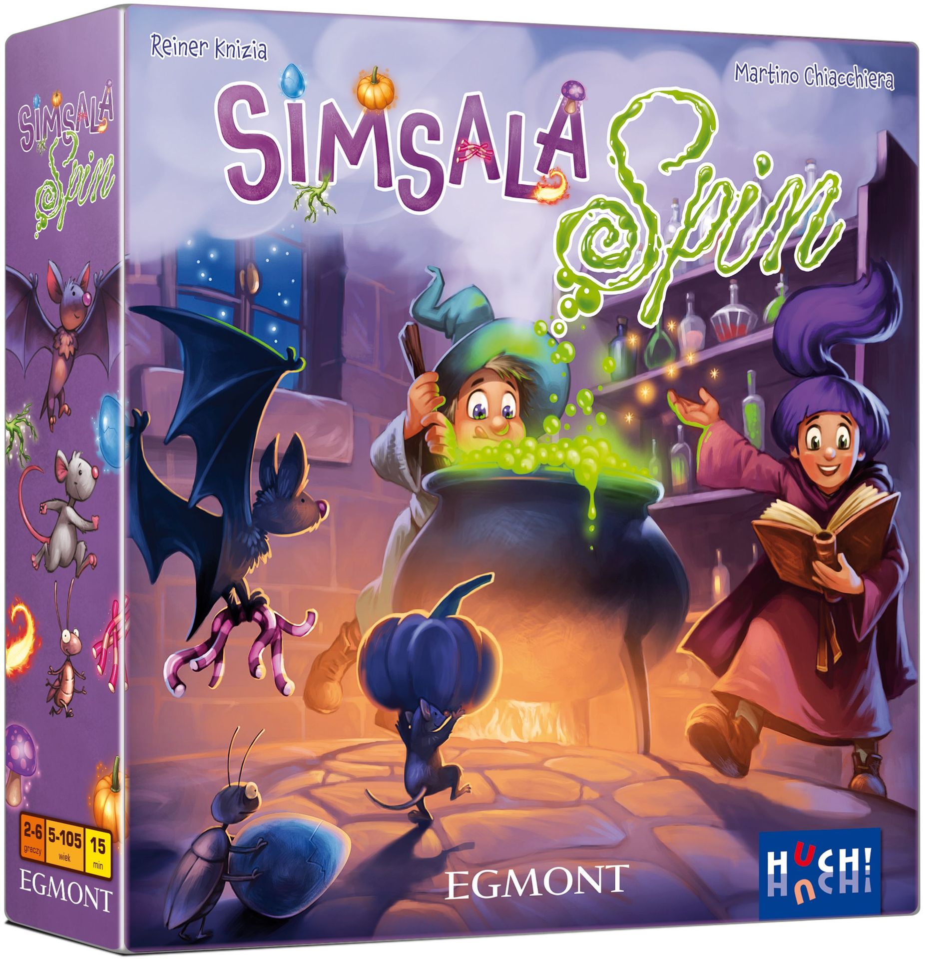 Simsala Spin - książka