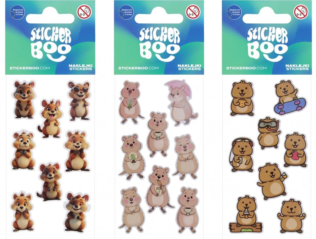 Naklejki 6x18 cm Kuoka Sticker Boo 572111 -