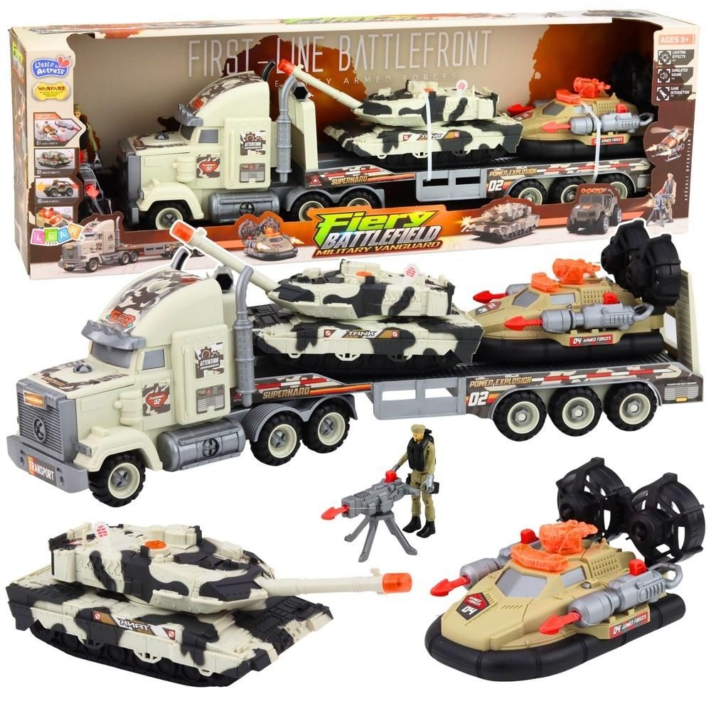 Zestaw militarny - model lub pojazd