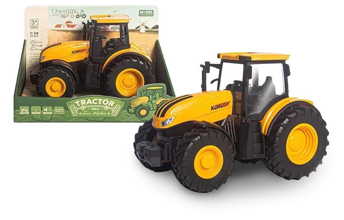 Traktor z napędem frykcyjnym - model lub pojazd