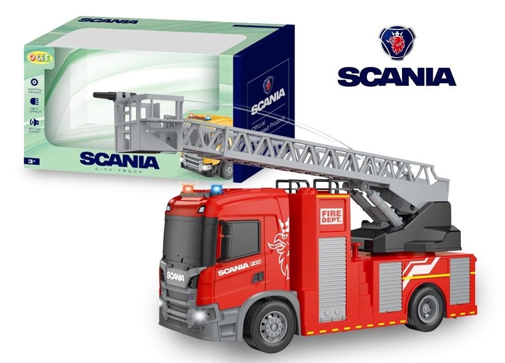 Auto miejskie straż pożarna Scania - model lub pojazd