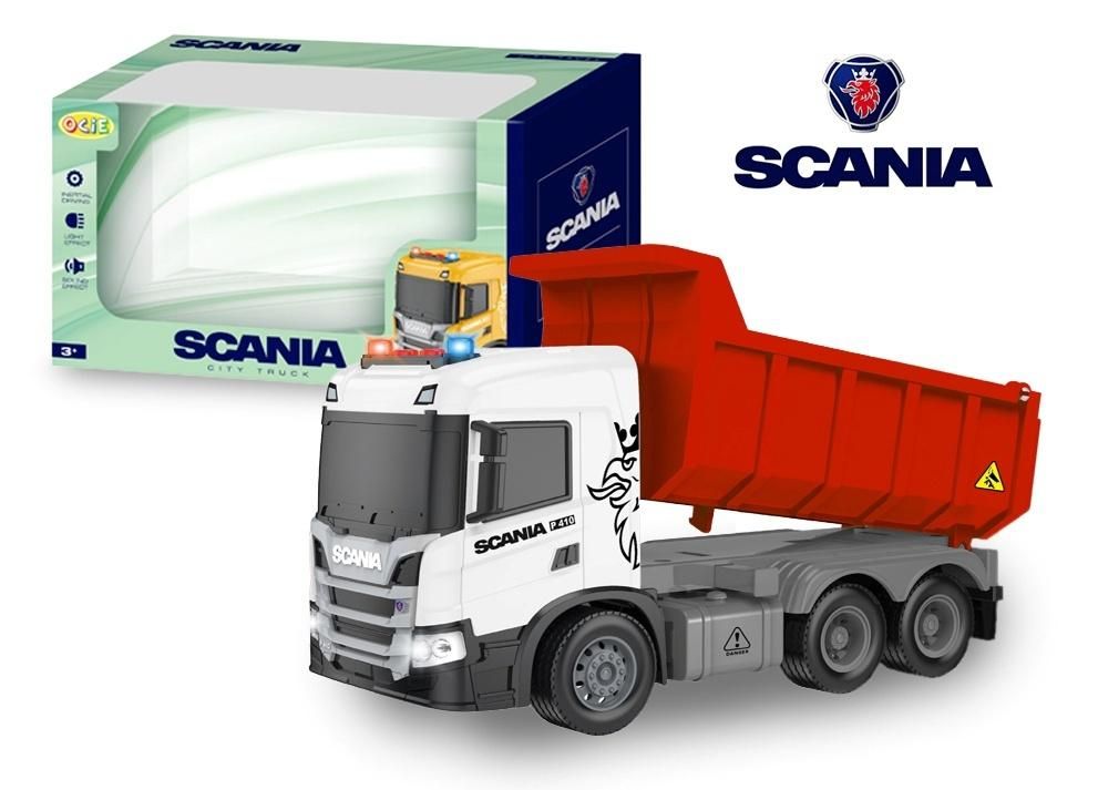 Auto miejskie wywrotka Scania - model lub pojazd