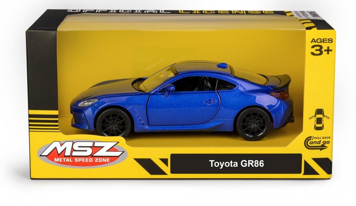 Toyota Gr86 Blue - model lub pojazd
