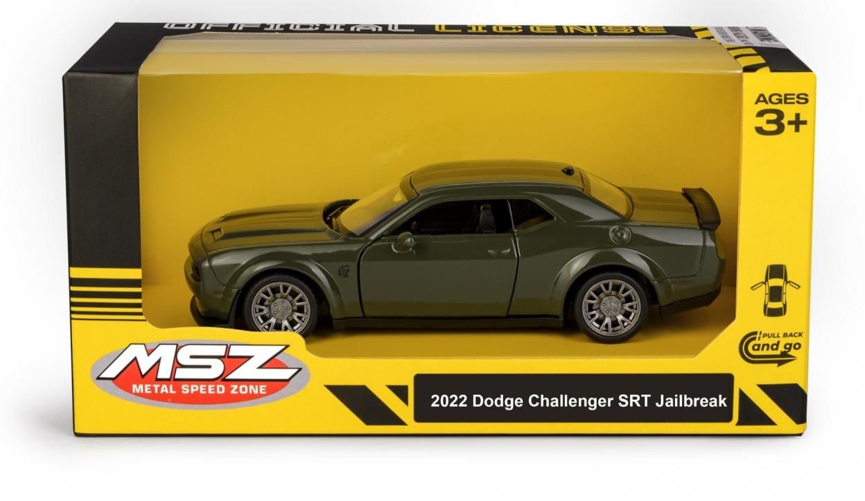 2022 Dodge Challenger Srt Jailbreak Green - model lub pojazd