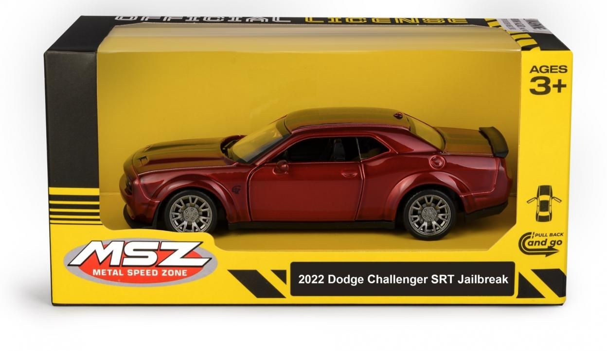 2022 Dodge Challenger Srt Jailbreak Red - model lub pojazd