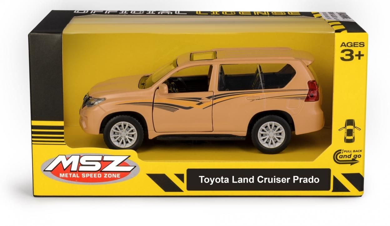 Toyota Land Cruiser Prado Yellow - model lub pojazd