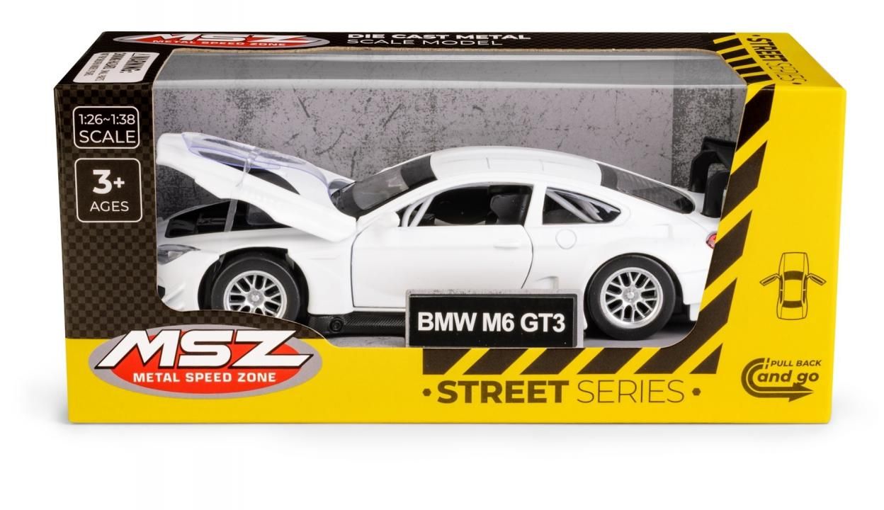 Bmw M6 Gt3 White - model lub pojazd
