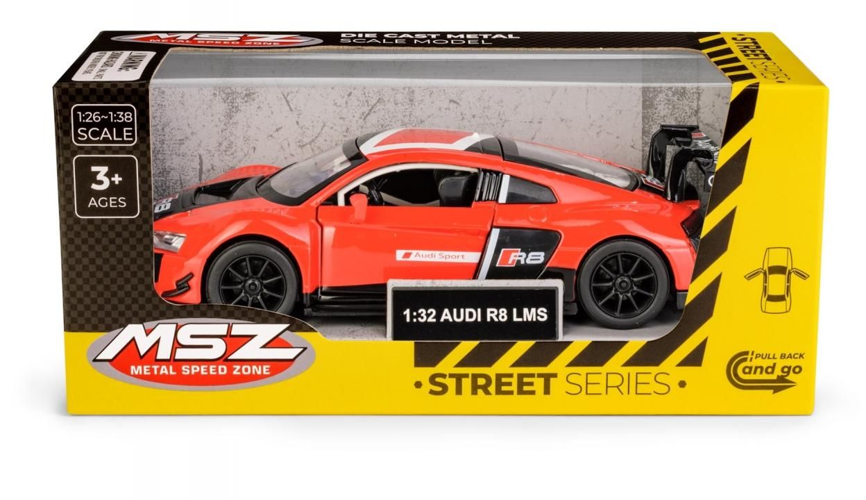 Audi R8 Lms Red - model lub pojazd