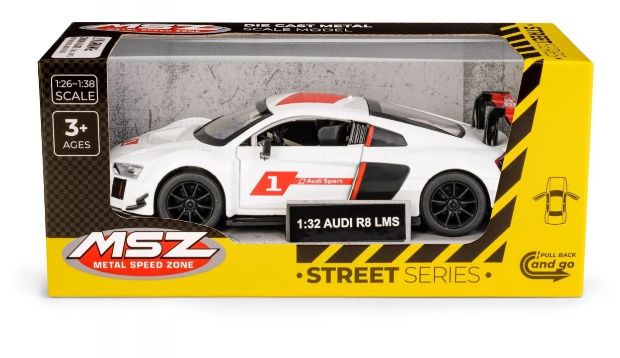 Audi R8 Lms White - model lub pojazd