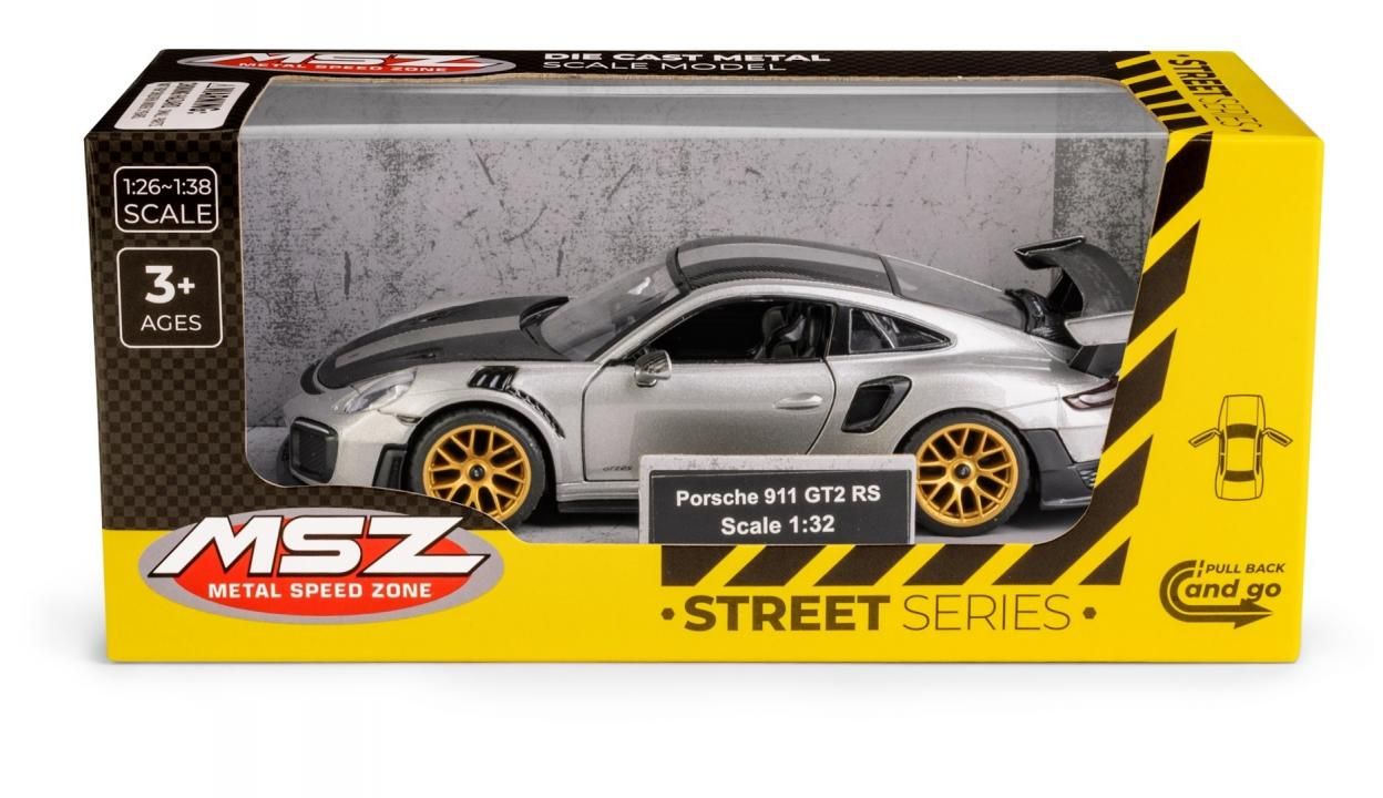 Porsche 911 Gt2 Rs Wp Silver Grey - model lub pojazd