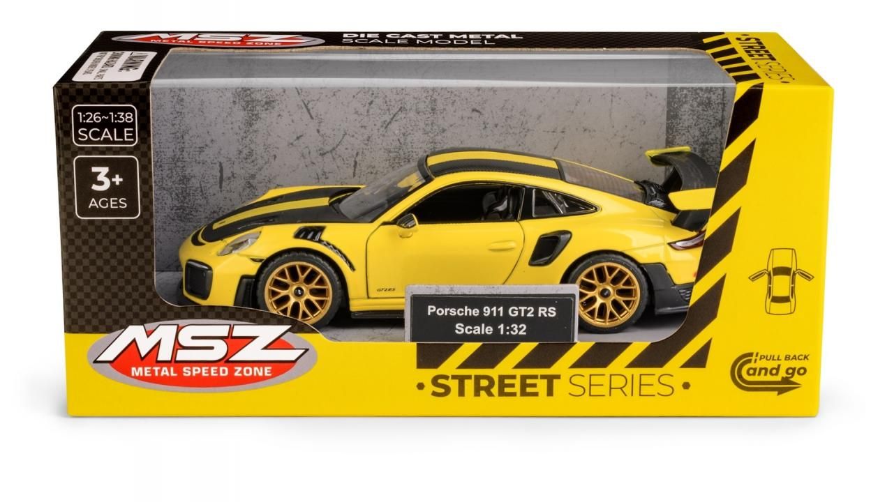 Porsche 911 Gt2 Rs Wp Yellow - model lub pojazd
