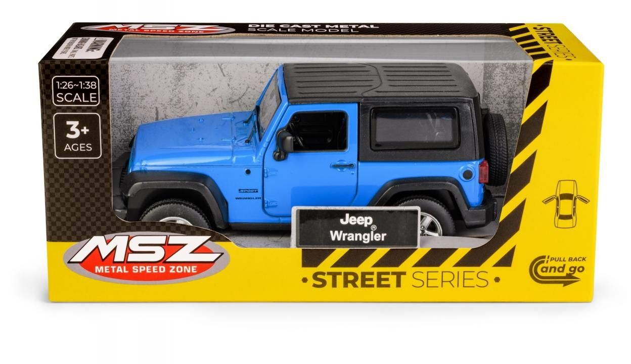 Jeep Wrangler Blue - model lub pojazd