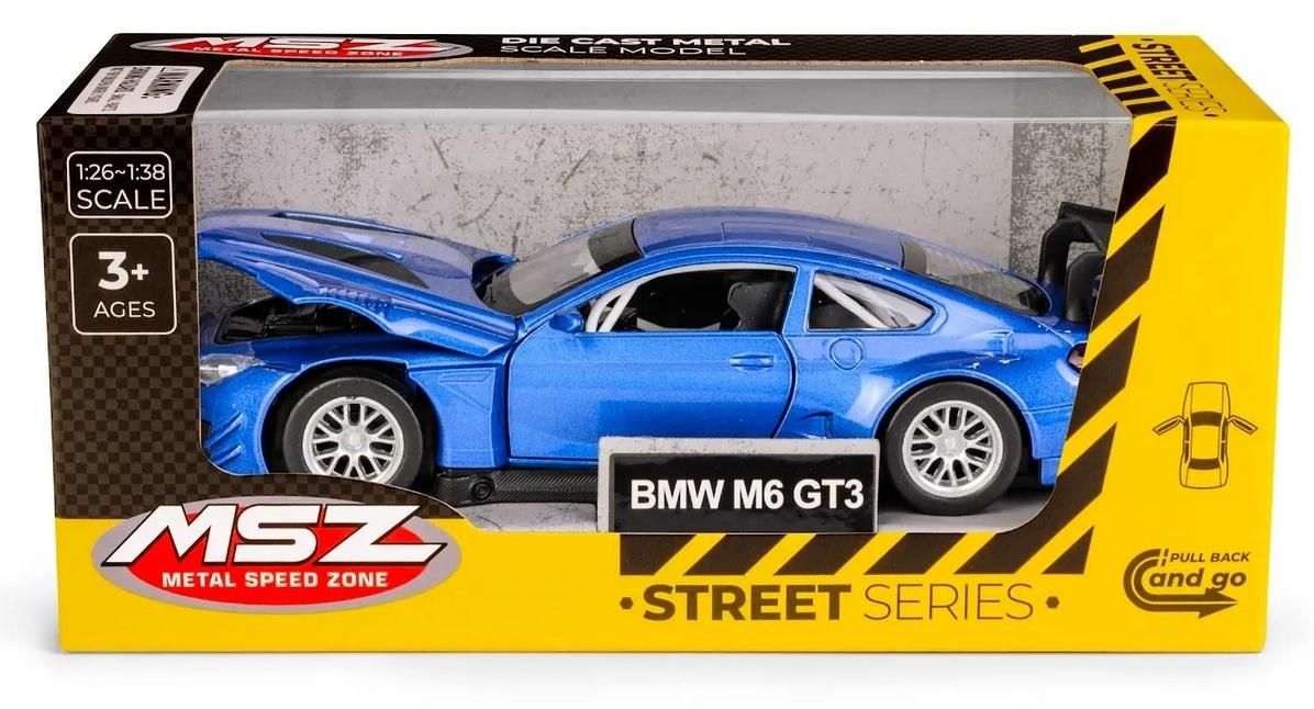 Bmw M6 Gt3 Blue - model lub pojazd