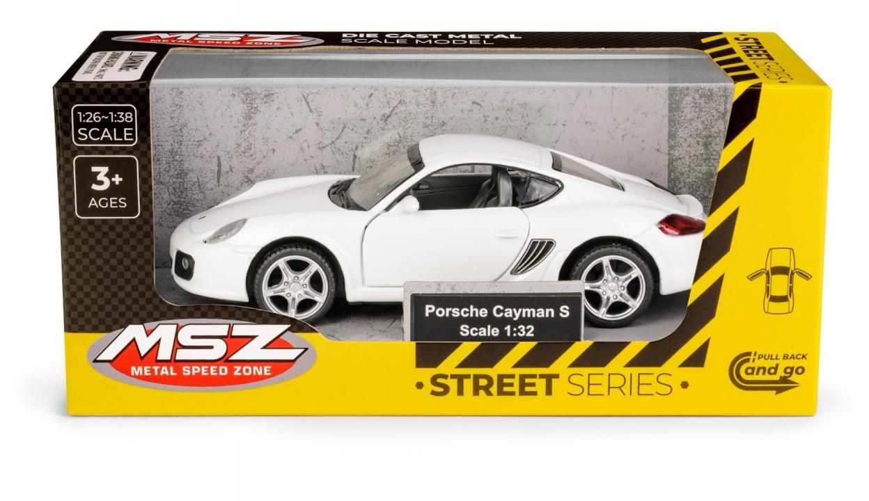 Porsche Cayman S White - model lub pojazd
