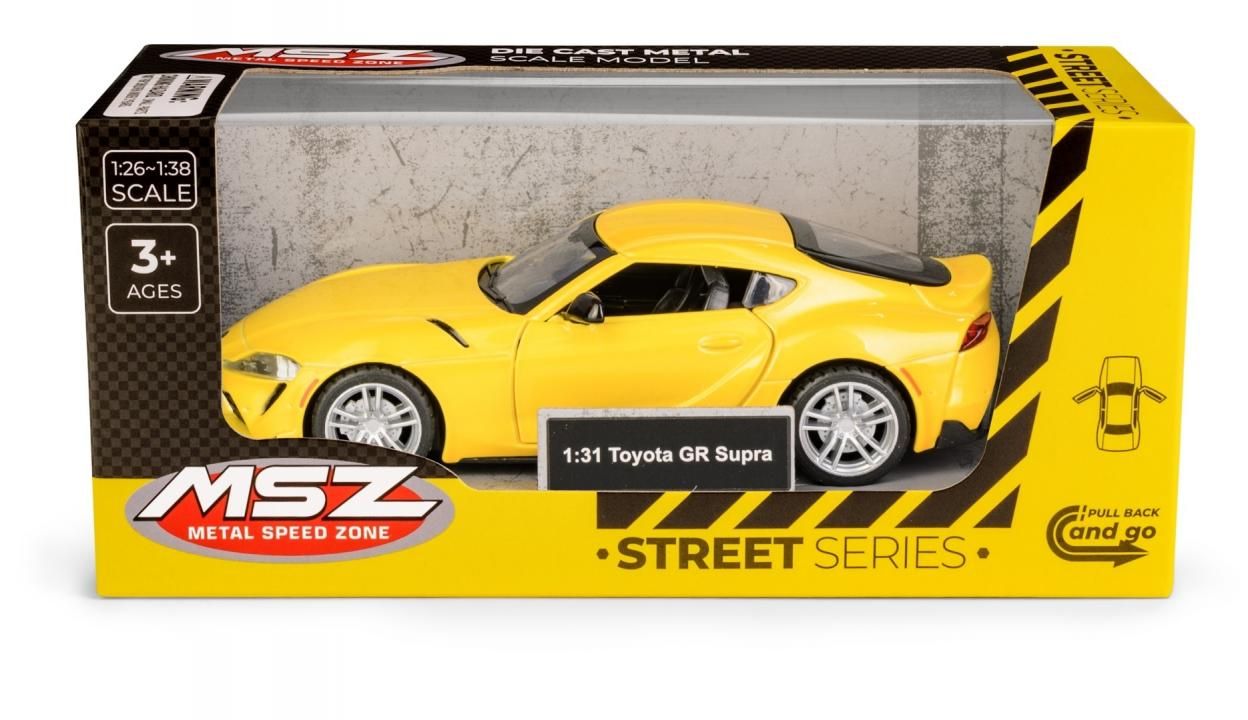 Toyota Gr Supra Yellow - model lub pojazd