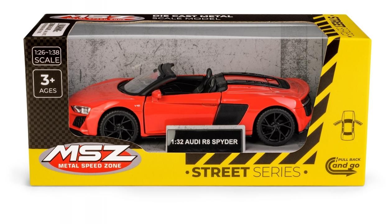 Audi R8 Spyder Red - model lub pojazd