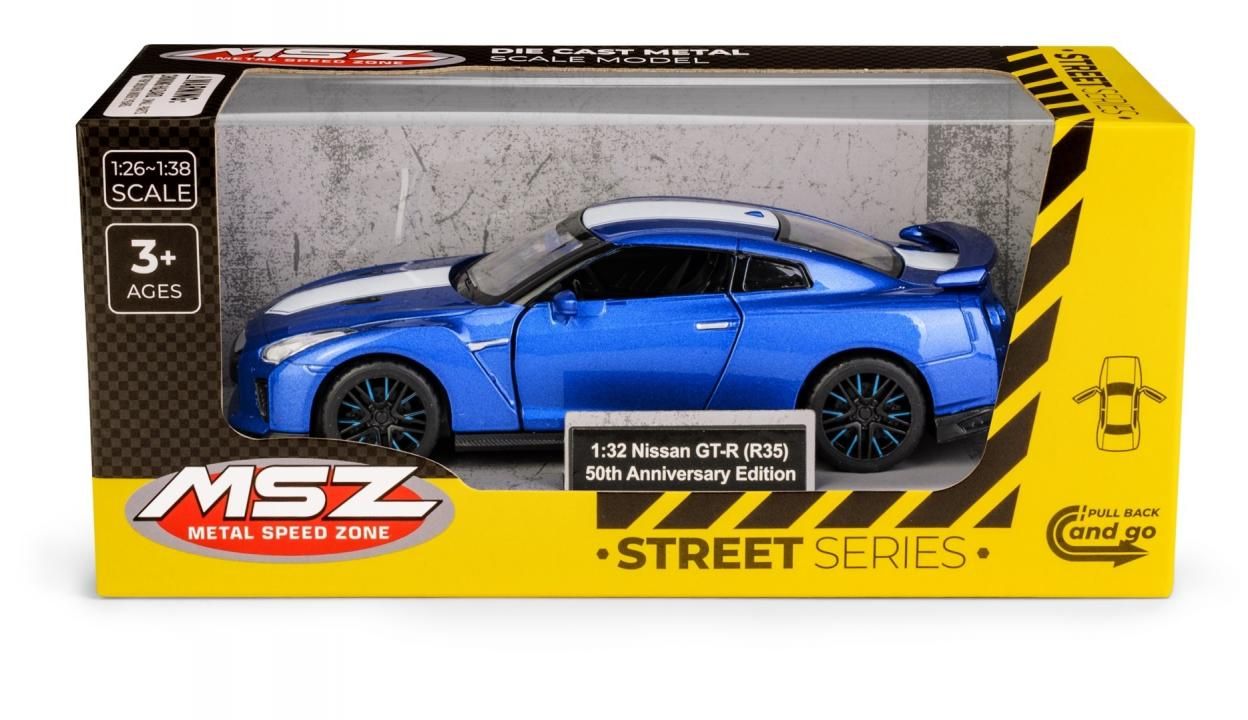 Nissan GT-R R35 50th Anniversary Edition Silver - model lub pojazd
