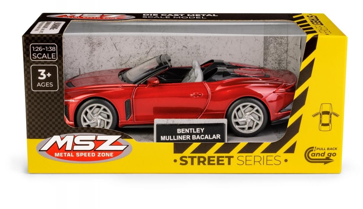 Bentley Mulliner Bacalar Red - model lub pojazd