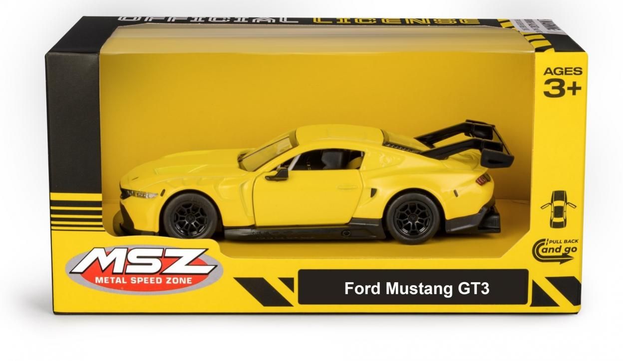 Ford Mustang Gt3 Yellow - model lub pojazd