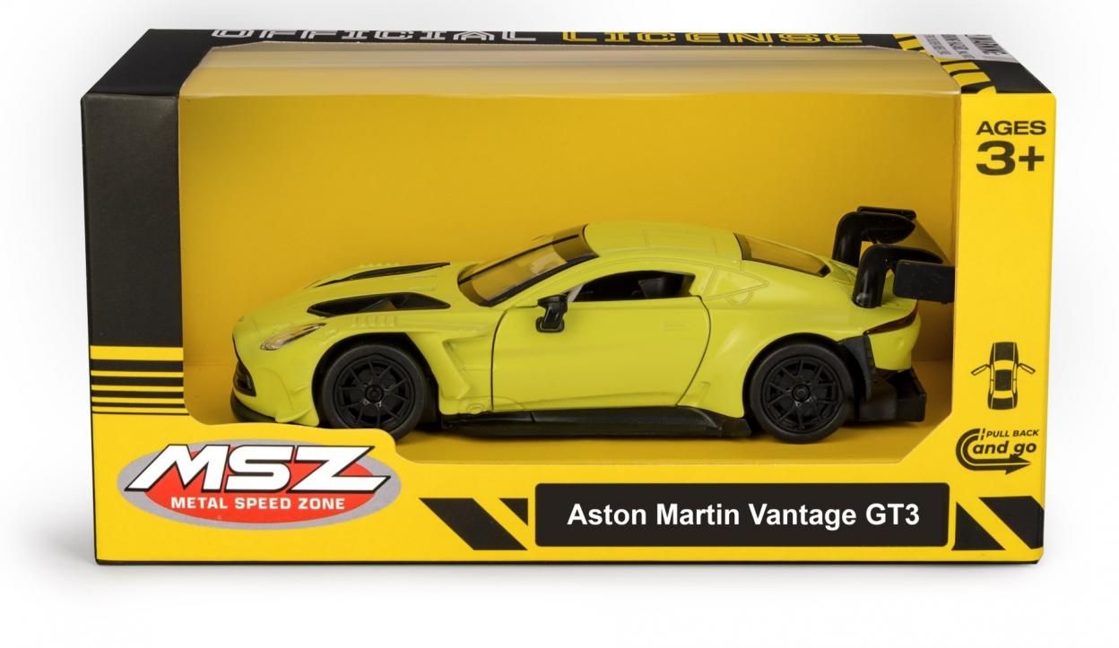 Aston Martin Vantage Gt3 Yellow - model lub pojazd