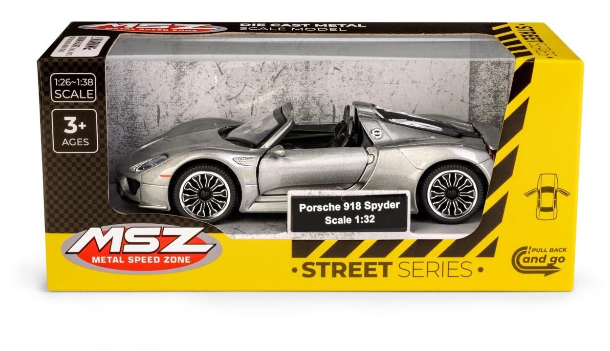 Porsche 918 Spyder Grey - model lub pojazd