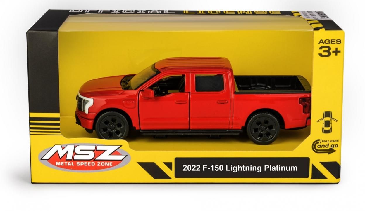 2022 Ford F-150 Lightning Platinum Red - model lub pojazd