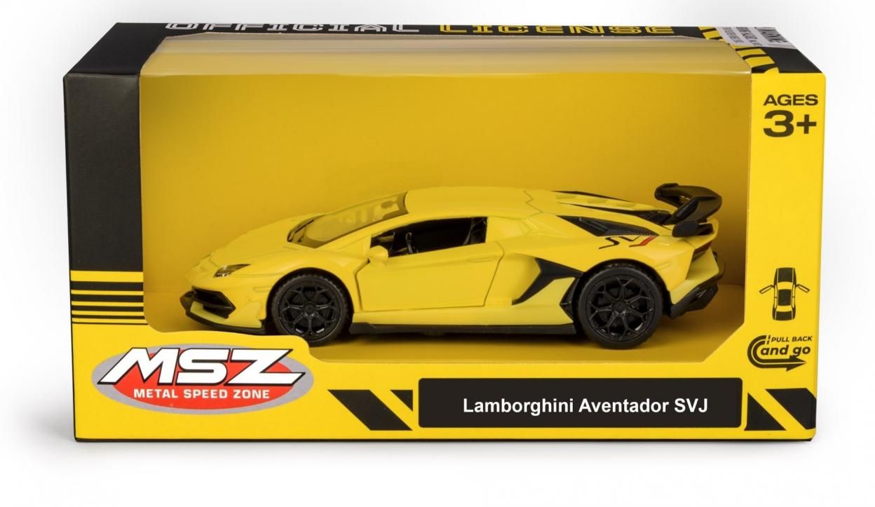 Lamborghini Aventador Svj Yellow - model lub pojazd