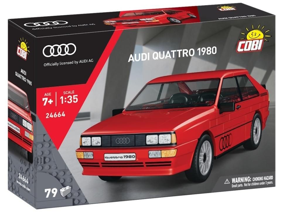 Audi Quattro 1980 - klocki