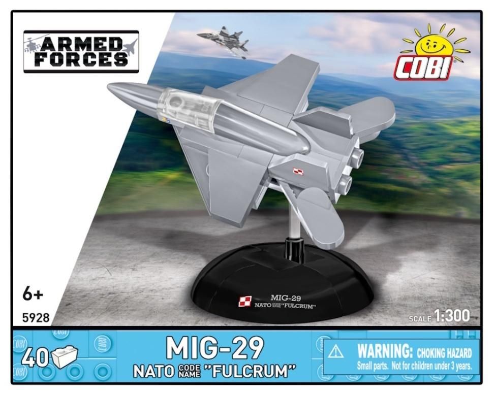 MIG-29 Fulcrum - klocki