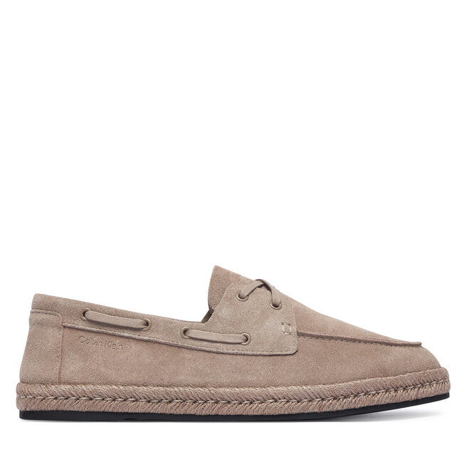 Espadryle Calvin Klein Hynrid Boat HM0HM02174 Beżowy