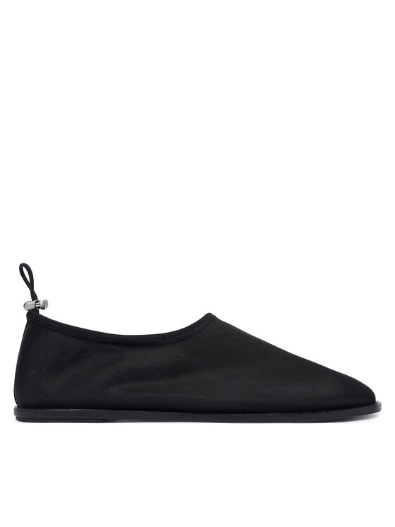 Calvin Klein Baleriny Stretch Ballerina Shoe Spac Mesh HW0HW03041 Czarny