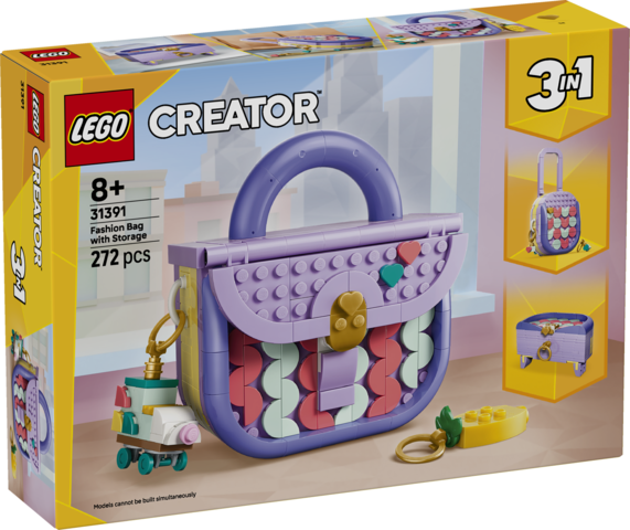 LEGO Creator 3w1 Modna torebka ze schowkiem 31391