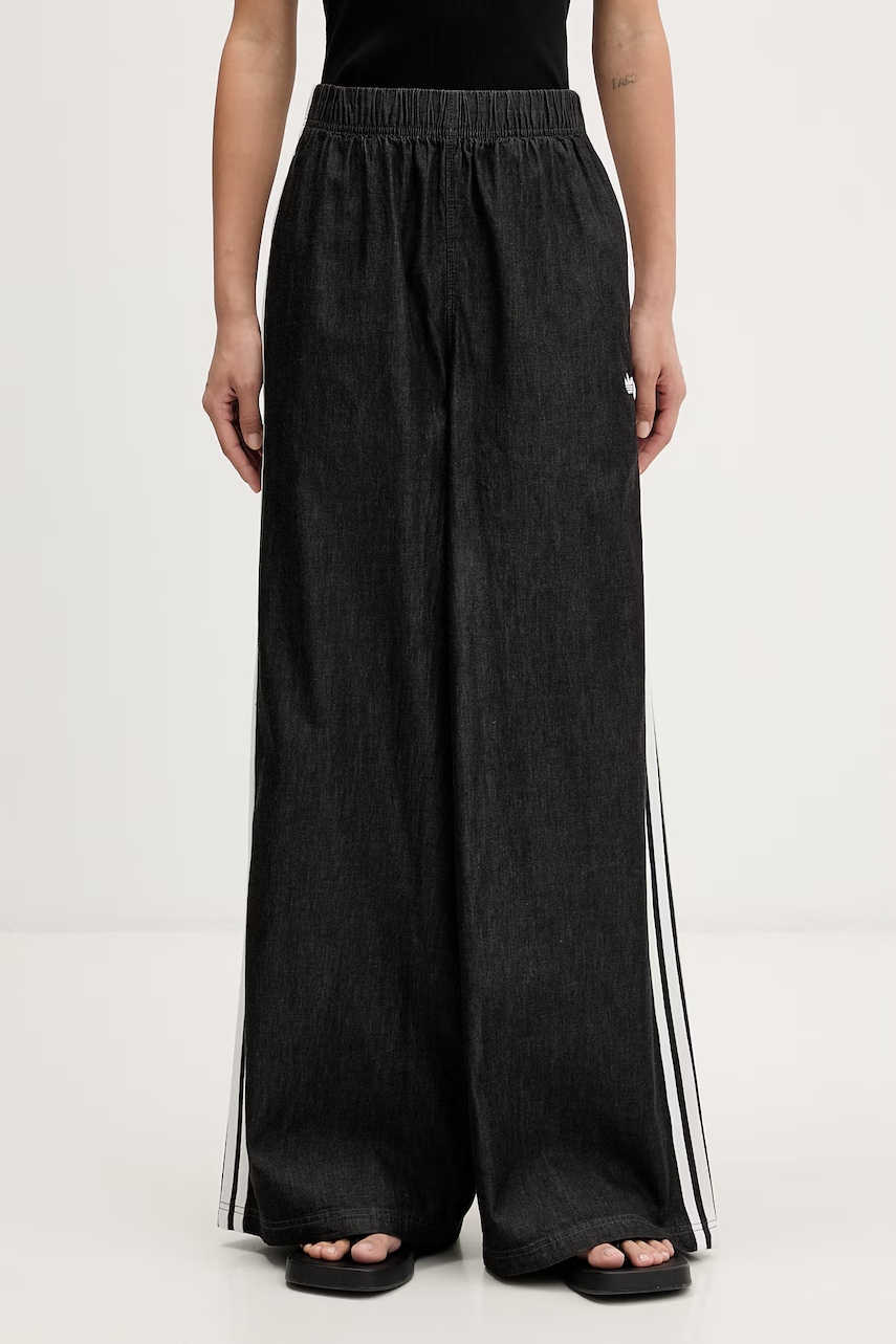 adidas Originals spodnie straight bawełniane damskie