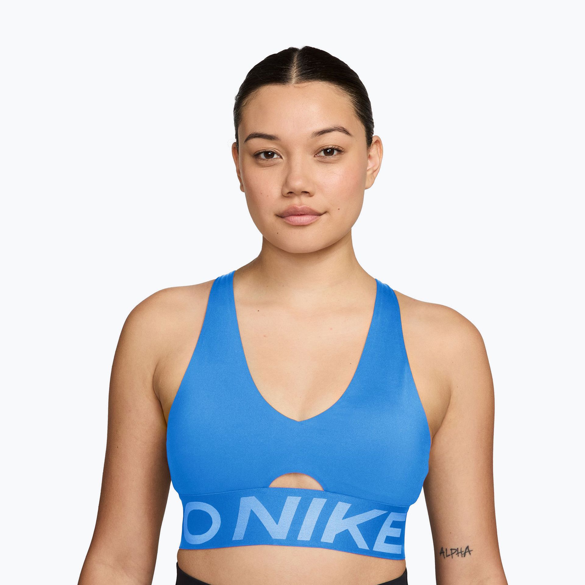 Biustonosz treningowy Nike Pro Sculpt Medium Support university blue/hydrogen blue/white WYSYŁKA W 24H 30 DNI NA ZWROT