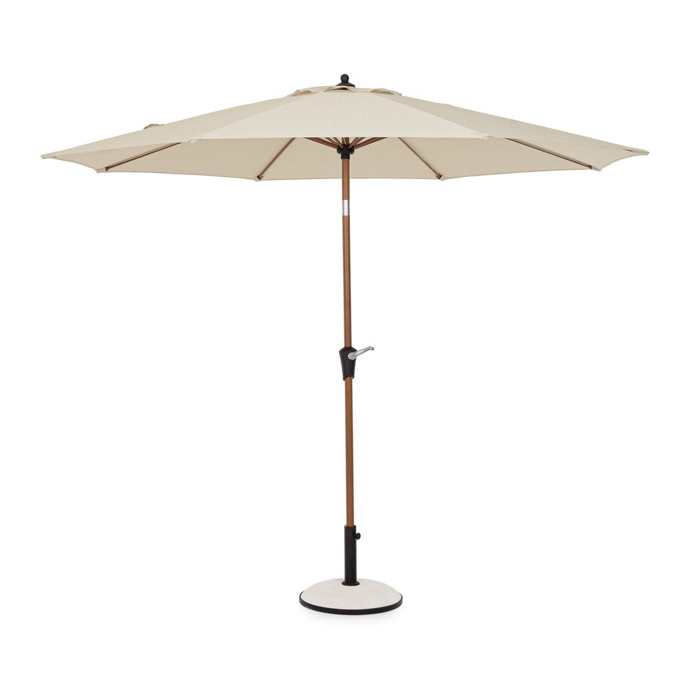 Bizzotto Beżowy parasol ogrodowy ø 300 cm Palinuro 