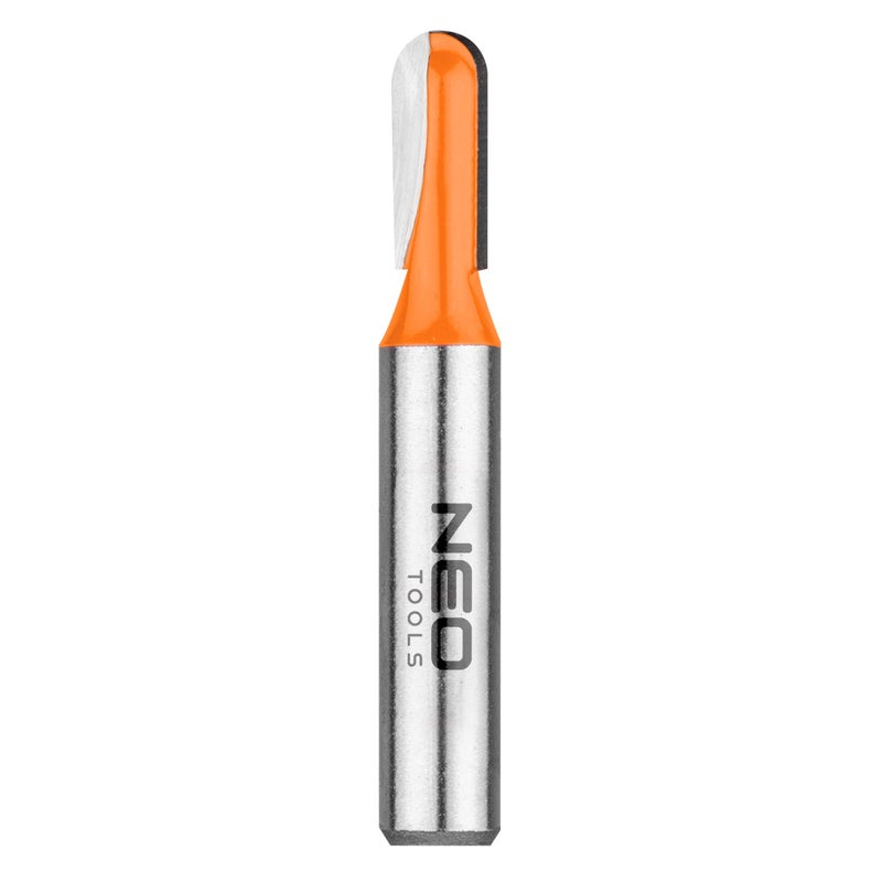 Frez do rowków długi typu U, TCT, 6.35 x 15.5 mm, trzpień 8 mm NEO TOOLS