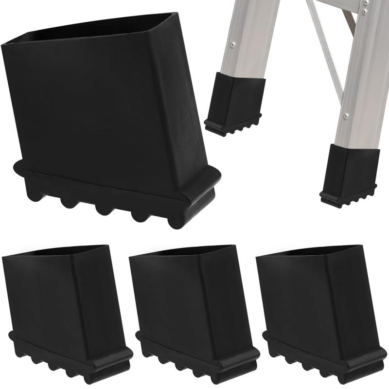 4pieds Zestaw gumowych nóżek zapasowych do drabiny, drabina, gumowe nóżki, zapasowe nóżki, gumowe nóżki, części