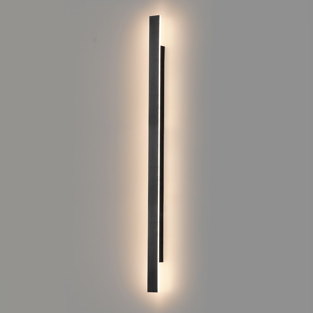 Kinkiet WOW II zewnętrzny elewacyjny LED 20W IP54 CCT 120cm - czarny