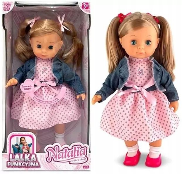 Lalka Natalia mówiąca 39cm