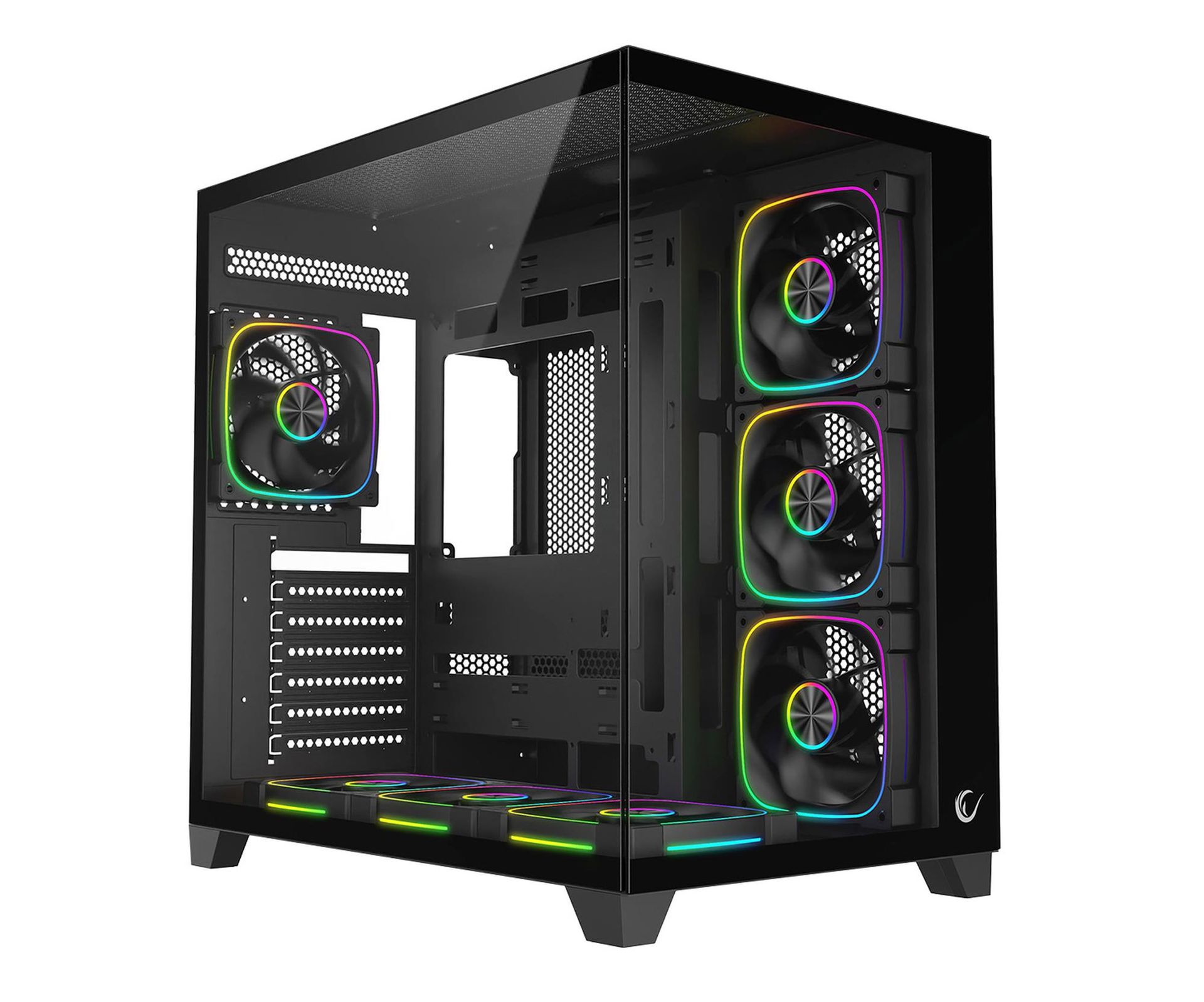 Rampage Sealite 7xFan ARGB SEALITE-BLACK