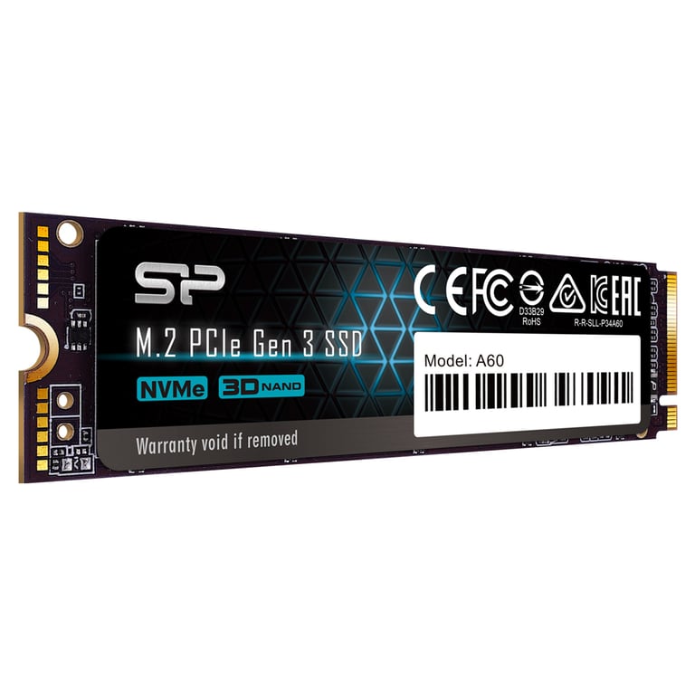 Silicon Power P34A60 128GB M.2 PCI Express 3.0 NVMe SP128GBP34A60M28
