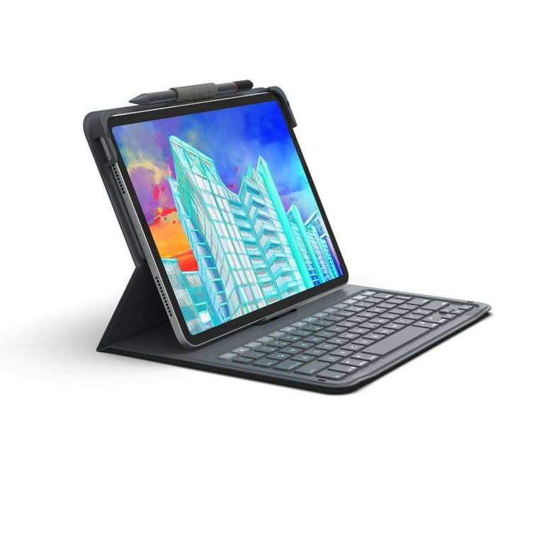 ZAGG Messenger Folio 2 QWERTY Skandynawia Bluetooth Ciemnoszary 103010824