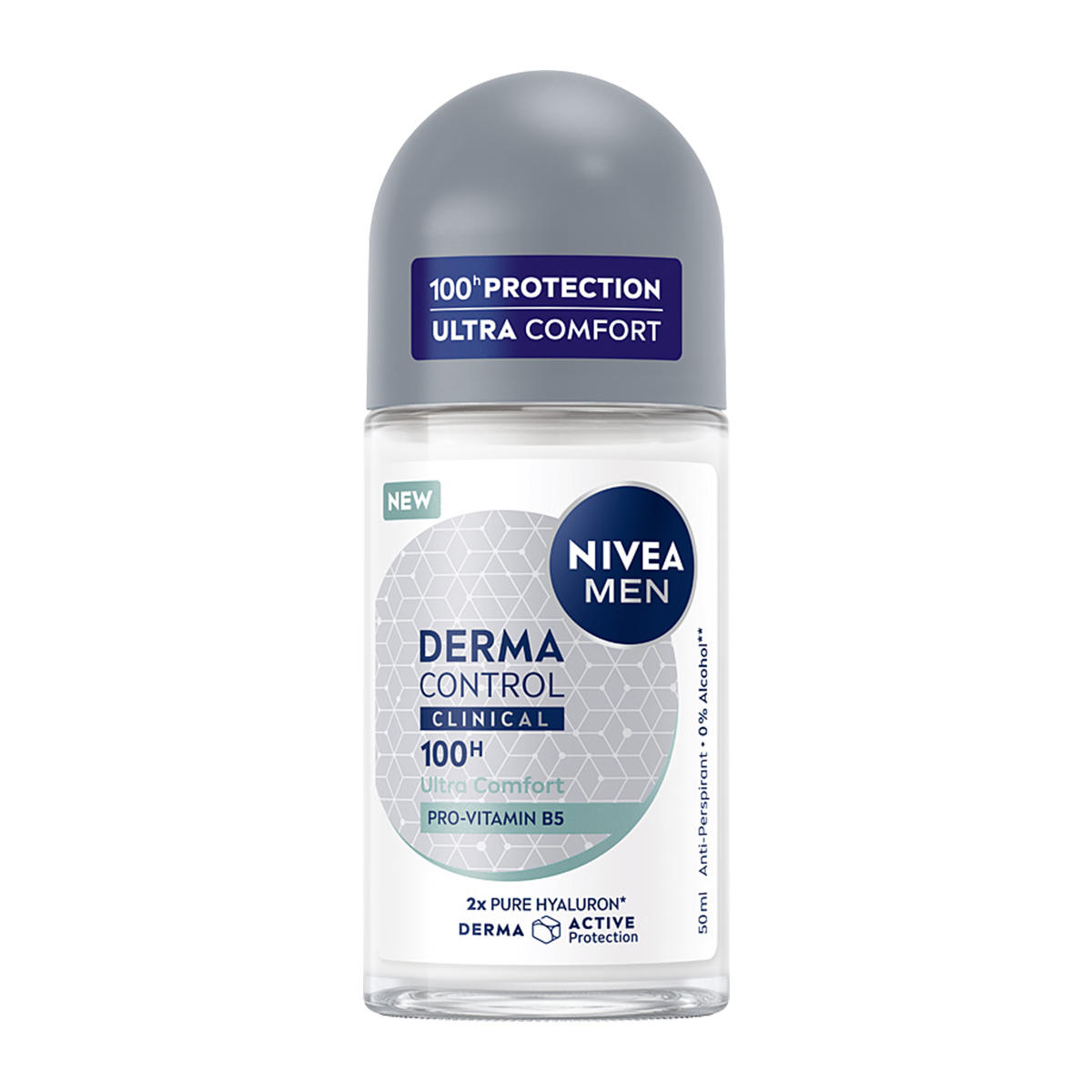 NIVEA Men Derma Control Clinical 100h Antyperspirant w Kulce 50ml
