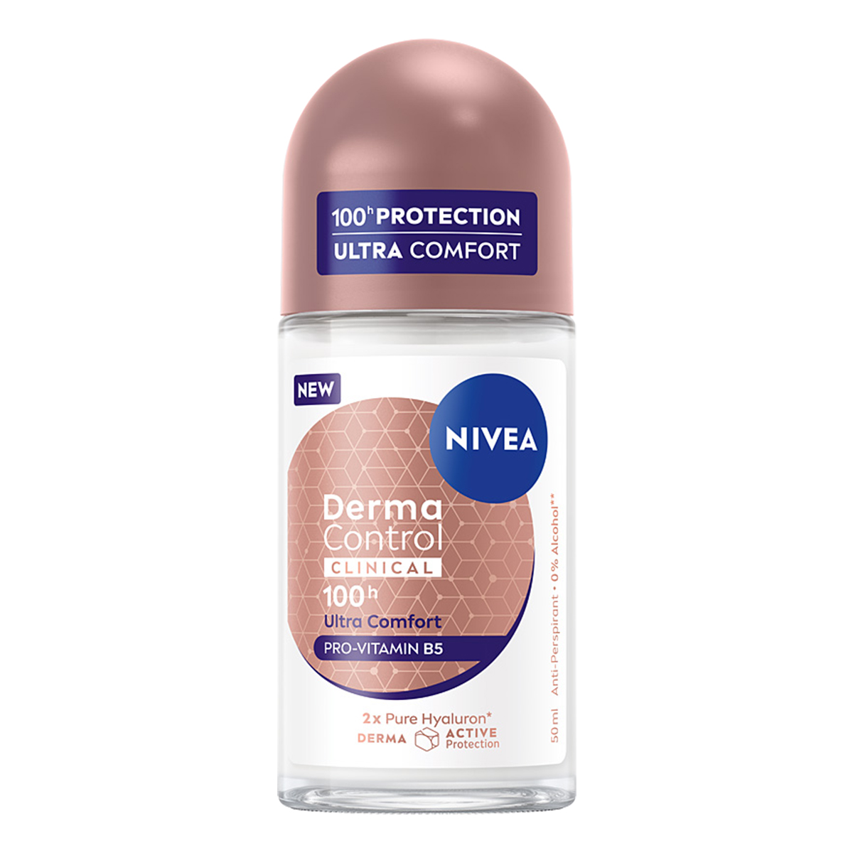 NIVEA Derma Control Clinical Ultra Comfort Antyperspirant w Kulce 100h Ochrony 50ml