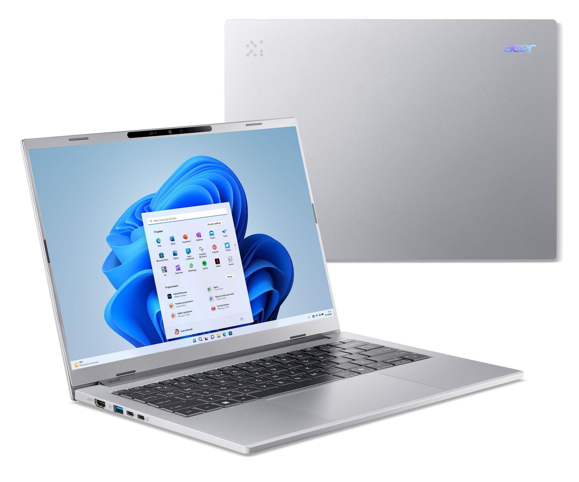 Acer Aspire 14 Ryzen AI 5-330/16GB/512/Win11 OLED NX.JNZEP.009