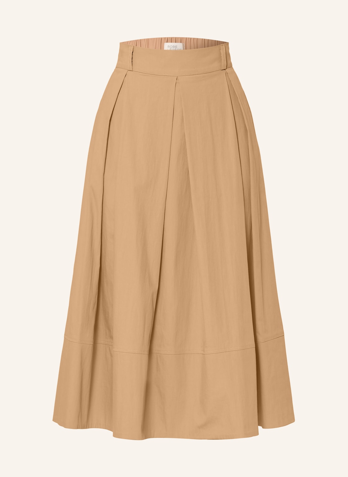 Robe Légère Spódnica Plisowana beige
