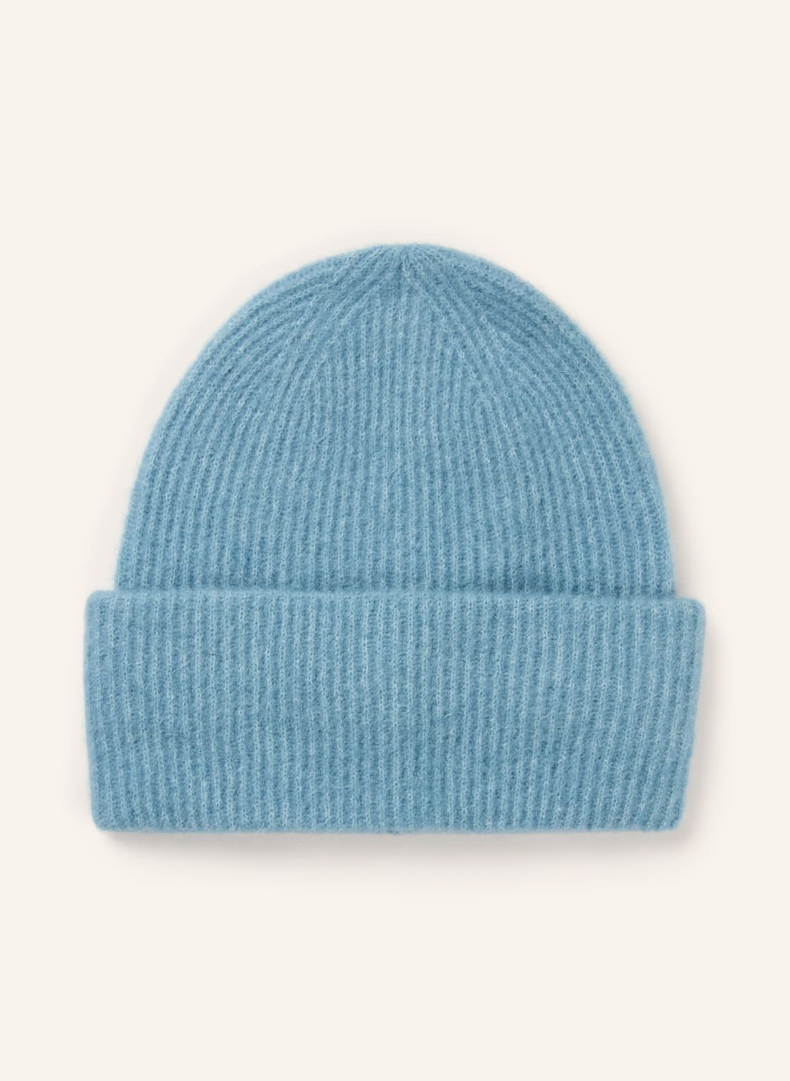 Samsøe Samsøe Czapka Nor Z Dodatkiem Alpaki blau