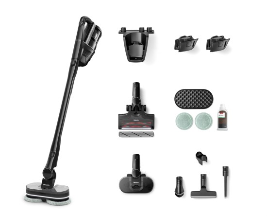 Miele Triflex HX3 Plus Aqua Obsidian Black