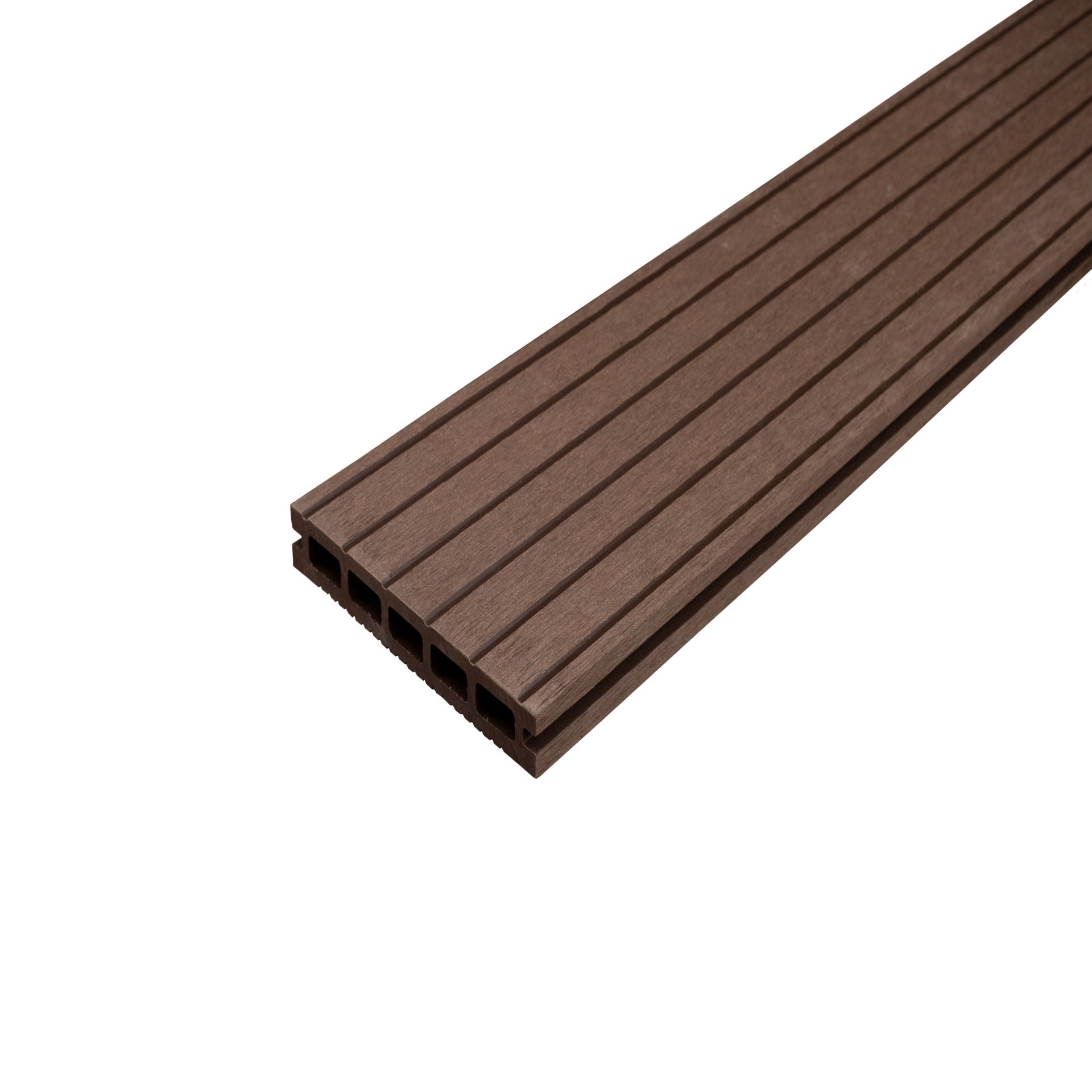 Komfort DESKA TARASOWA KOMPOZYTOWA DUNA 21X146X2400 mm CIEMNY BRĄZ DLH