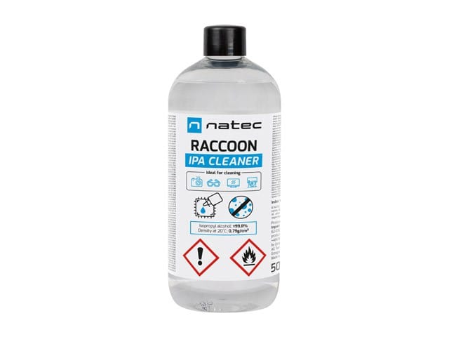 Natec alkohol izopropylowy Raccoon IPA Cleaner 500ml NSC-2453